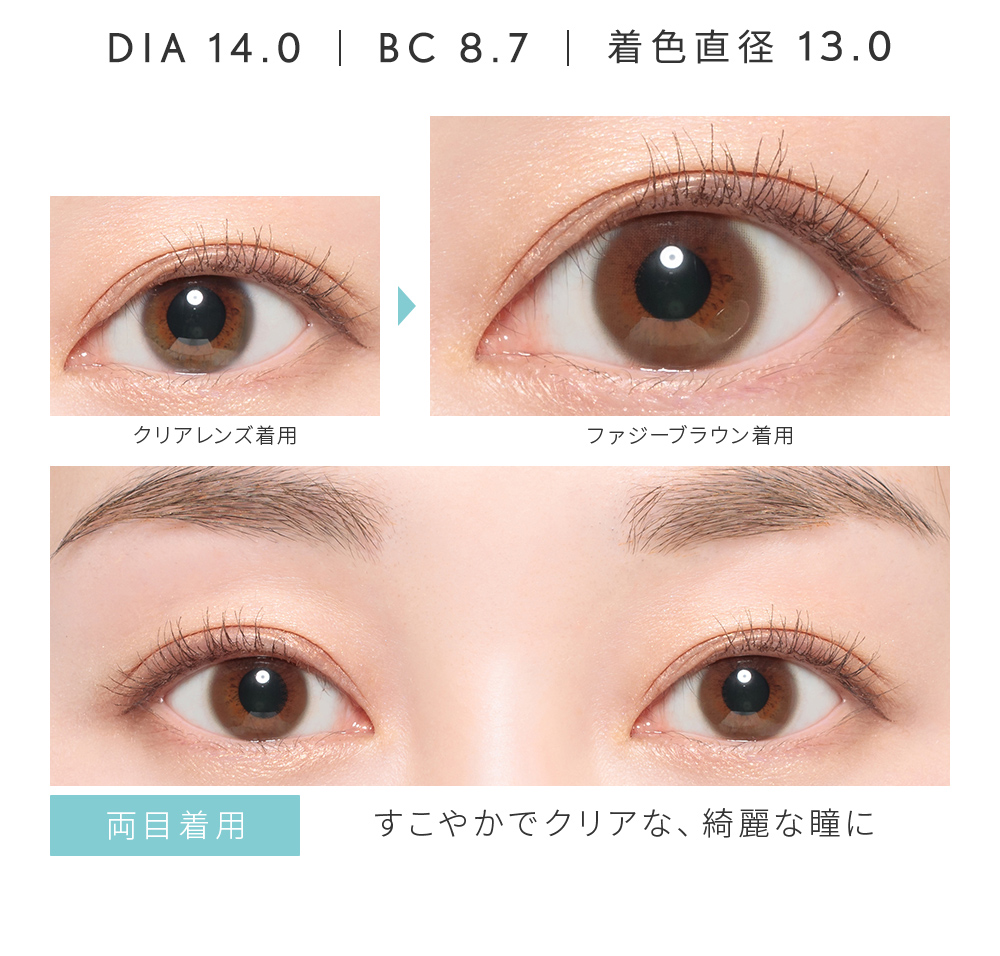 DIA14.0 BC8.7 着色直径13.0
