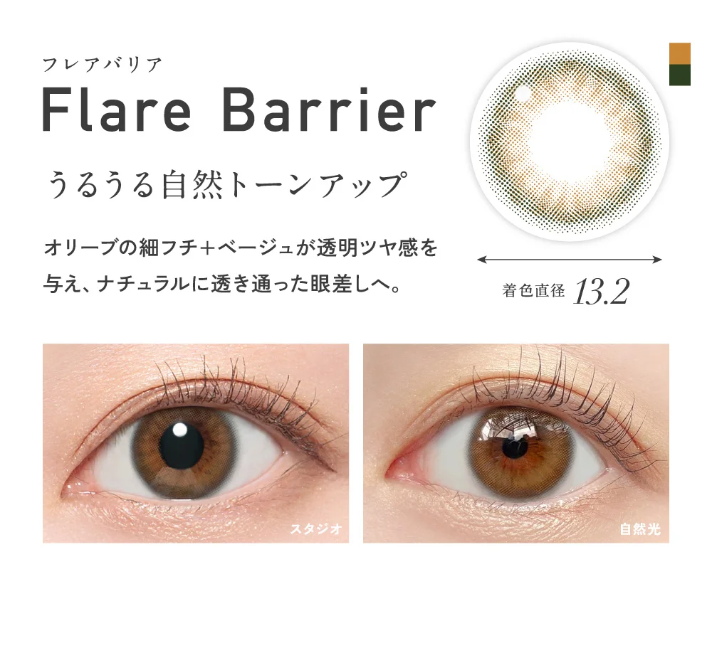 うるうる自然トーンアップ フレアバリア 着色直径13.2
