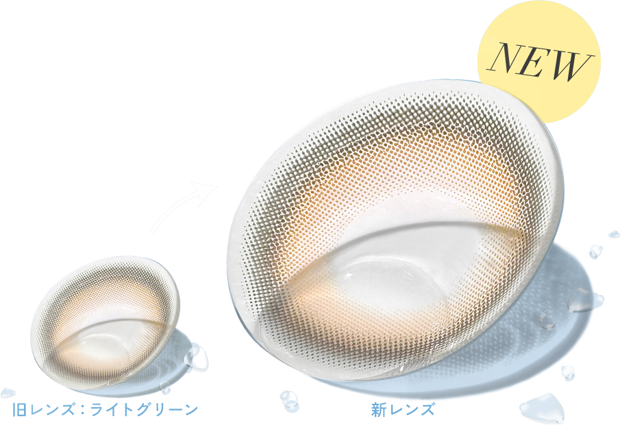 旧レンズと新レンズの比較