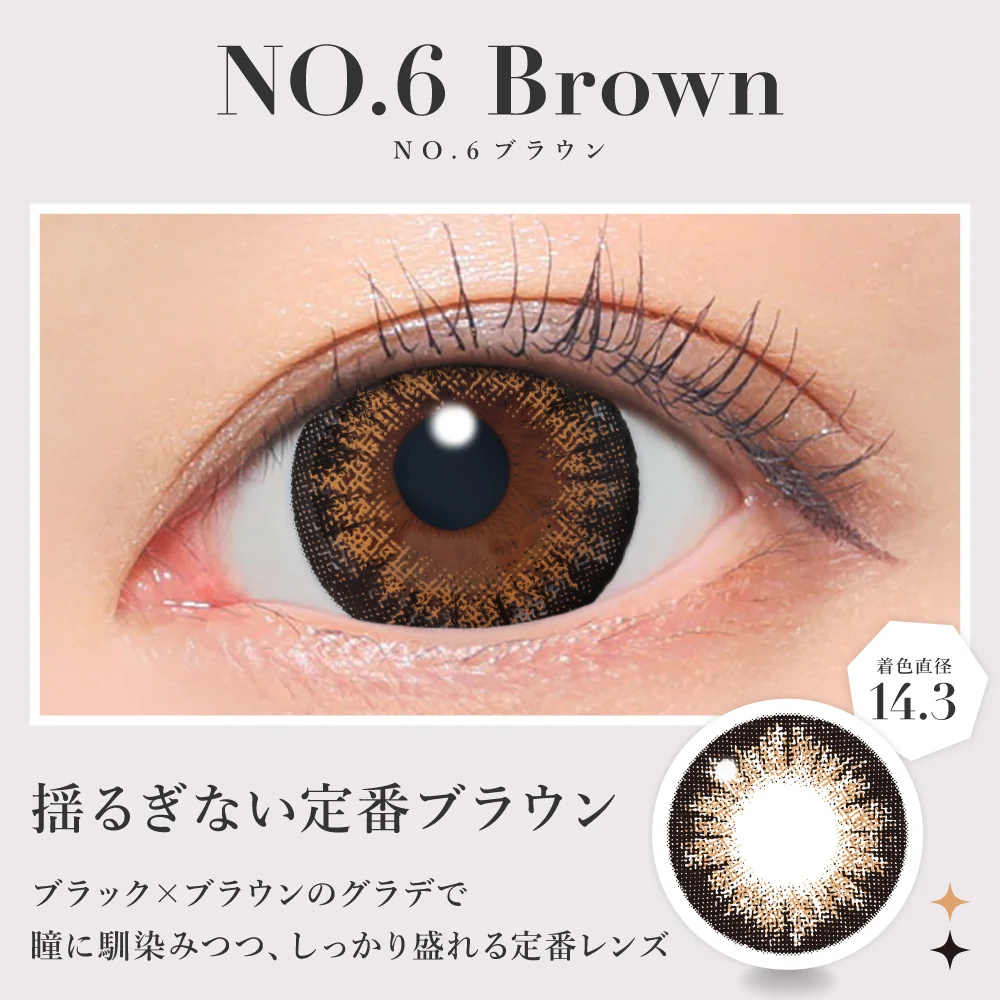 NO.6ブラウン