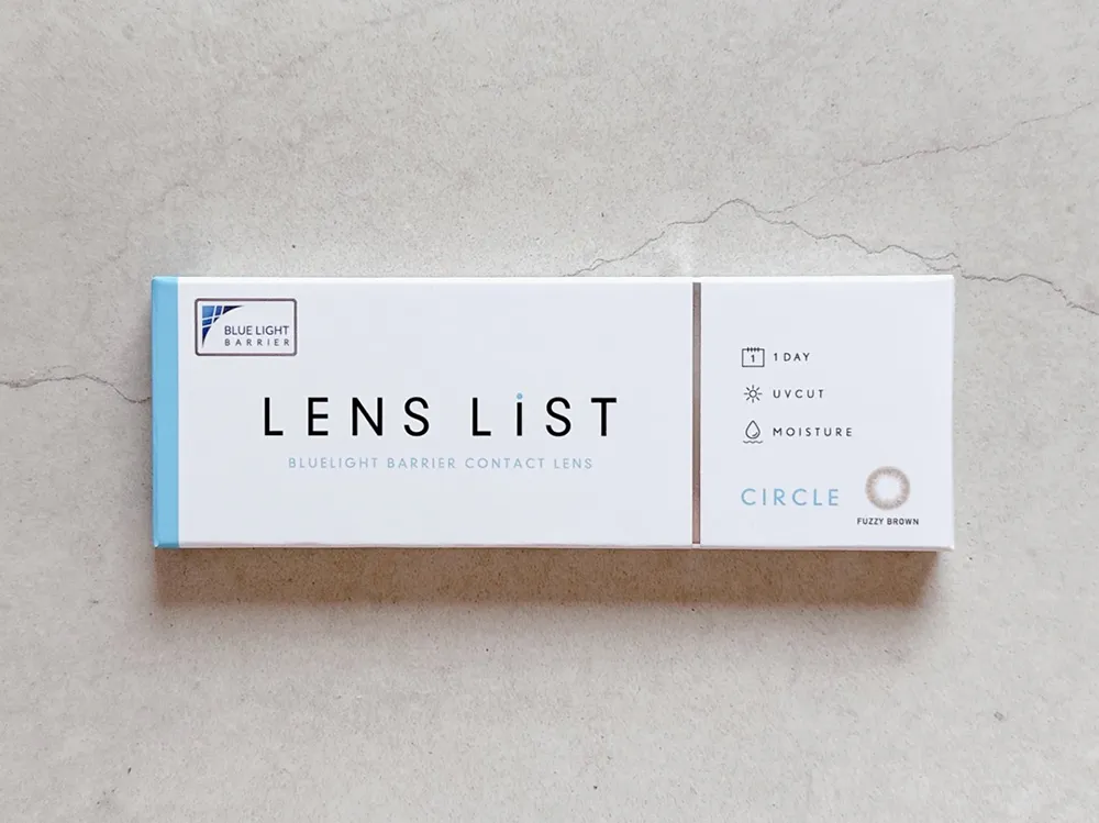 LENS LiST 1day：ファジーブラウン