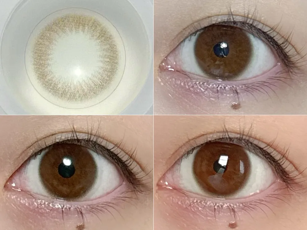 LENS LiST 1day：ファジーブラウン 着眼画像