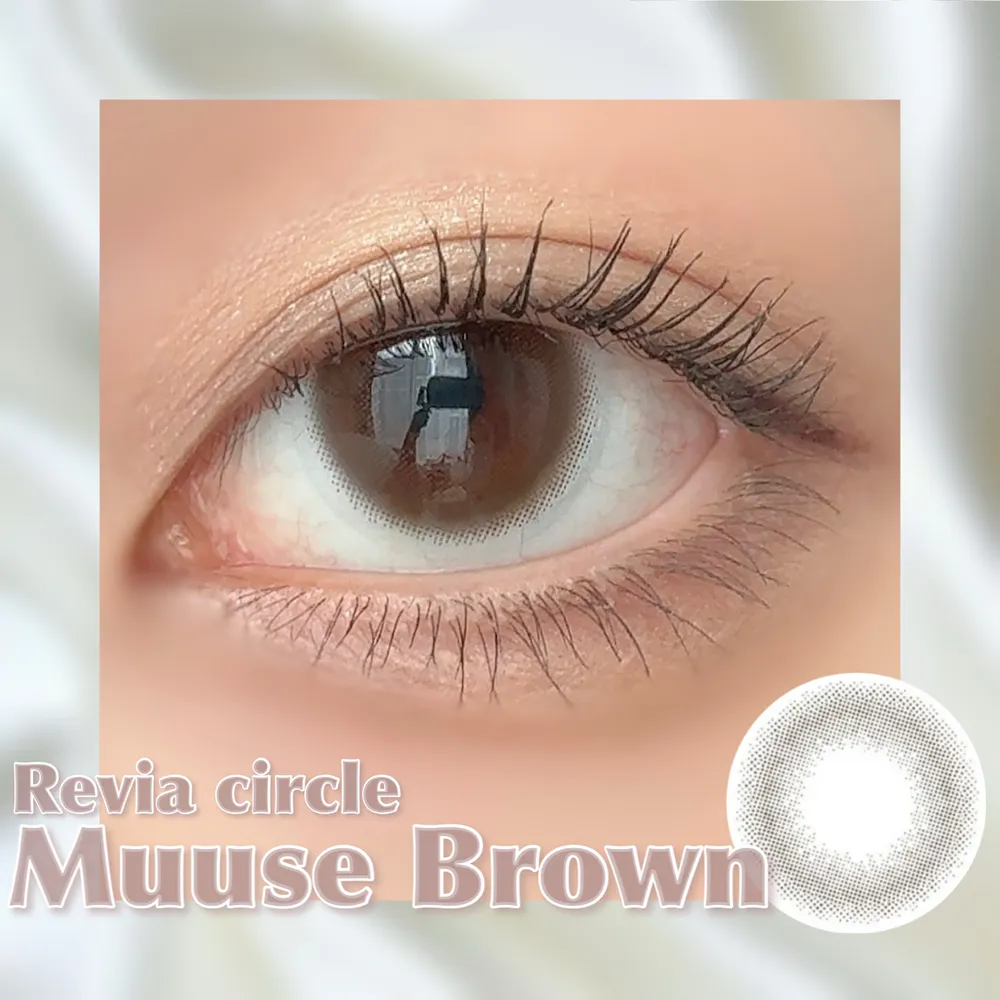 ReVIA 1day circle ムースブラウン