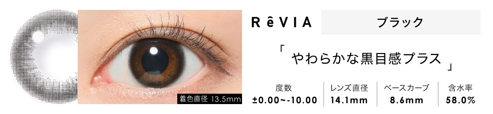 ReVIA 1day ブラック